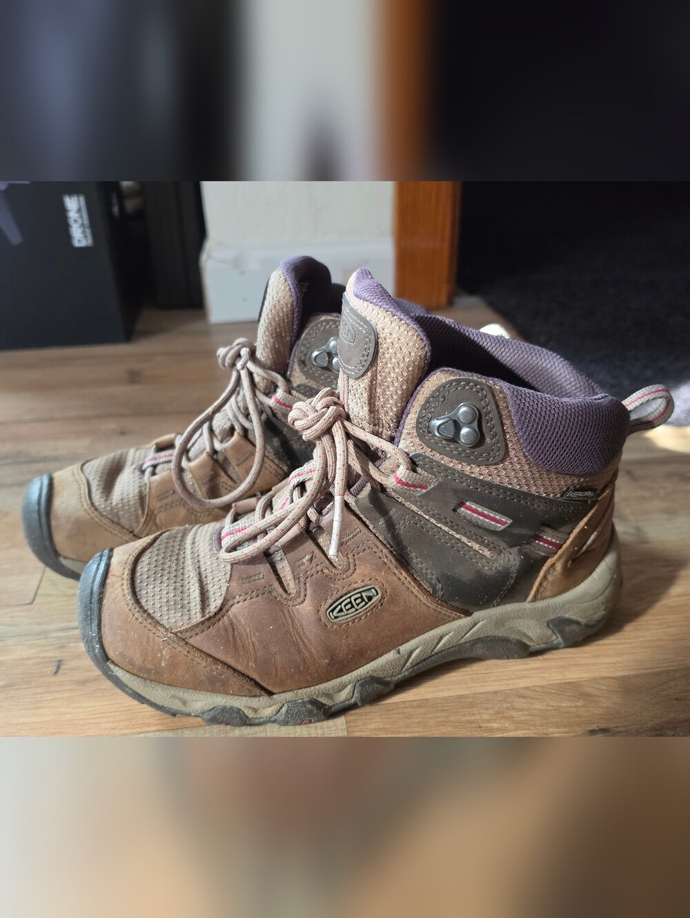 KEEN Brown Waterproof Hiking Boots